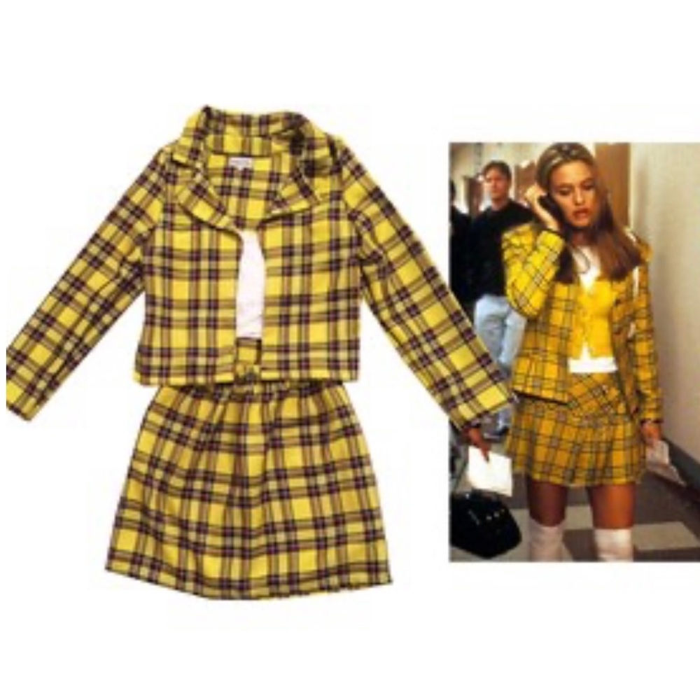 Clueless Halloween costume blazer and skirt XS